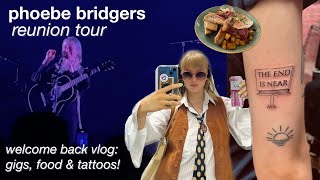 phoebe bridgers reunion tour vlog (i’m back being annoying)