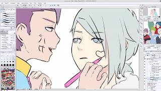 【Speedpaint】Danplan (Stephen x Hosuh) fanart  -  Lets Draw