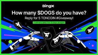 🐶 DOGS TELEGRAMEME en  BINGX Exchange!! - REGALAN TON + PRE-MARKET