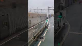 FPV of a bus driving through the Eurotunnel from Mainland Europe to Great Britain 🇬🇧