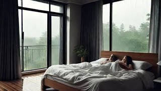 Relaxing Rain Sound for Deep Sleep | Rain on window | Rain Sound for Sleeping