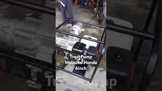 pompa alkon honda 6inch matsuko pump trash pump #pompahonda