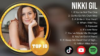 Nikki Gil Hits ~ Best Songs Tagalog Love Songs 80's 90's Nonstop