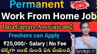 Work from home jobs in Telugu | Capy paste jobs | ₹25k salary | Latest Telugu jobs| @Sjajobsinfo