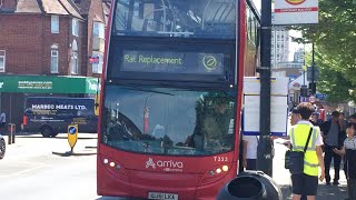 Arriva London T253 LJ61 LKA Rail replacement at Wembley Park.