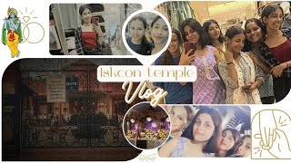 ISKCON TEMPLE vlog with friends radhe radhe  @Aamayalifestyle