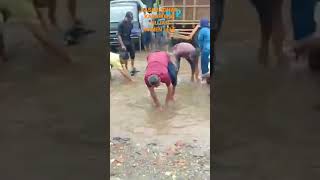 PASAR JOHAR KARAWANG HUJAN PANEN LELE #like #panenikanlele #banjir #comment