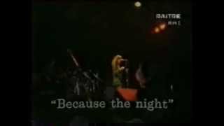 Patti Smith - Because The Night - 1979 - Bologna