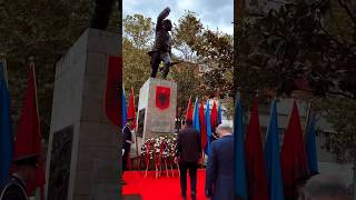 #albania #ceremony #tirana #army #soldier #respect