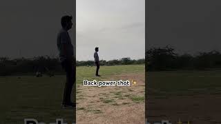 Back power shot in tenis cricket ✨😳 #cricketlovers #cricket #gujarat #india #indiancricket