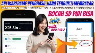 LANGSUNG CAIR KE DANA! Dibayar 200RB/Hari Dari Game ini | Apk Penghasil Saldo Dana Tercepat 2024