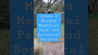 James P Morgan Memorial Park and Botanical Garden 🏖🌊🩴 #shorts #PensacolaFL #Pensacolabeach