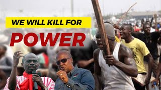 John Mahama, Aseidu Nketia & NDC Boys To Unleash Violence In 2024 Election For Power