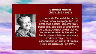 Pre kinder: Gabriela Mistral