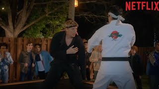 Cobra Kai Season 4 | Daniel VS Johnny Part 1 Scene [HD] | Netflix