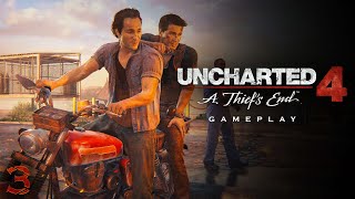 【🔴90s】UNCHARTED 4 GAMEPLAY தமிழ் - [ Part- 3 ]