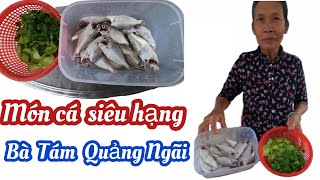 Món cá siêu hạng của Bà Tám Miền Trung - Cá liệt biển nấu cà chua