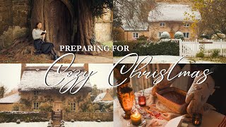 Christmas Season in The Cotswolds 🎄 Snowy English Countryside & The Start of Cozy Christmas at Home✨