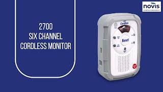 Cura1 6 Channel Cordless Falls Monitor - Novis Healthcare®