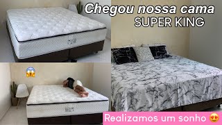 COMPRAMOS UMA CAMA SUPER KING SIZE NO MERCADO LIVRE - Gazin Tower | Realizamos um sonho! 😍