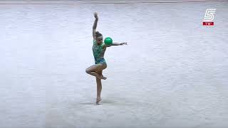 Ekaterina Vedeneeva - Ball Qualifications - European Championships 2023