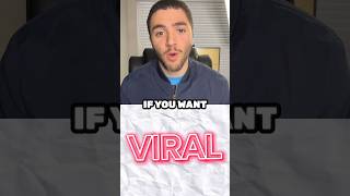 Do you want to go viral? 💨 #viral #goviral #fyp #howtogoviral #viraltips #ai #aihacks