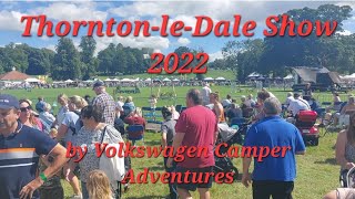 Volkswagen Camper Adventures go to Thornton le Dale Show 2022