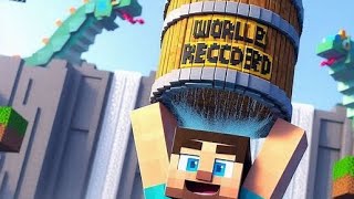 Minecraft world record highest water bucket clutch By Nkf gamerz