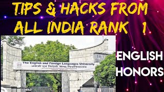 How To Crack The EFLU Entrance Examination | Analysis And Hacks By AIR 1 | For Class 12 Students