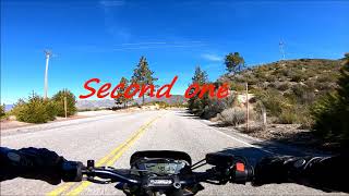 GSXS-1000 Deer Encounter Angeles Crest Highway 🤔