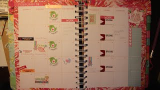 How I Plan Out My Lilly Pulitzer Agenda Febuary 2016 | hellokatherinexo