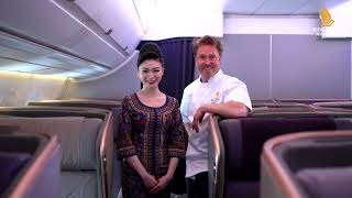 Gourmet Dining in the Skies with Singapore Airlines