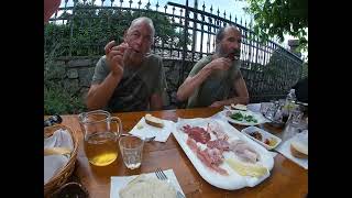 Eating lunch  in Fruili Guilia vineyard @ Strolling Places