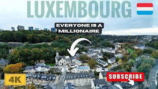 Exploring the richest country | Luxembourg 🇱🇺 | Upper and lower view of Luxembourg | City Walk