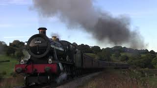 GWR Hall Class No.6990 'Witherslack Hall' southbound at Esk Valley [NYMR 2019]