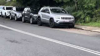 Street full of Jeeps