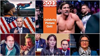 🌟 2023 Celebrity Quiz Extravaganza: Can You Guess the Stars? 🤩