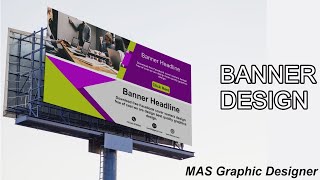 Web Banner Template Design in CorelDRAW | Banner Design in CorelDRAW in Hindi