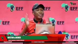 Julias Malema talking about his relationship with MK Party