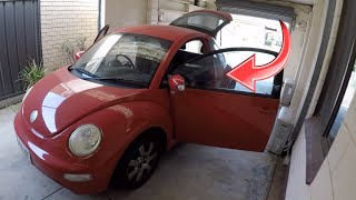 How to Remove VW Beetle Headliner out the car