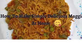 How To Make Maggi | Maggi Recipe | Vegetable Maggi |Veg Maggi | Maggi Masala Recipe