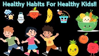 "Super Kids: Power Up with Healthy Habits!"