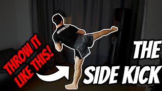 The BEST Way To Throw A Side Kick