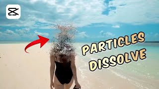 Particles Dissolve Tutorial on Capcut (Capcut Tutorial)