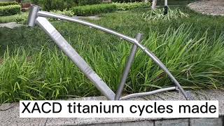 XACD made Titanium fat bike frames| fat bikes titanium| titanium road bike frames| mtb bike titanium