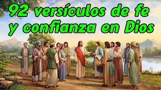 92 versículos de fe y confianza en Dios 🙏 Parábolas y Enseñanzas De La BIBLIA 🙏