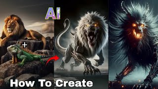 How To Create Viral Hybrid Animal Image | Viral Ai Hybrid Animals Video Ai photo Editing