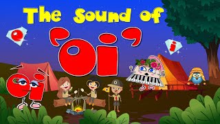 The Sound of 'Oi' - Vowel Diphthong oi / Long Vowel oi - English4abc - Phonics Mix!