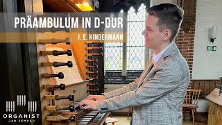 Präambulum D-Dur - J. E. Kindermann - Orgel