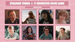 it's your birthday (stranger things x it) pause game